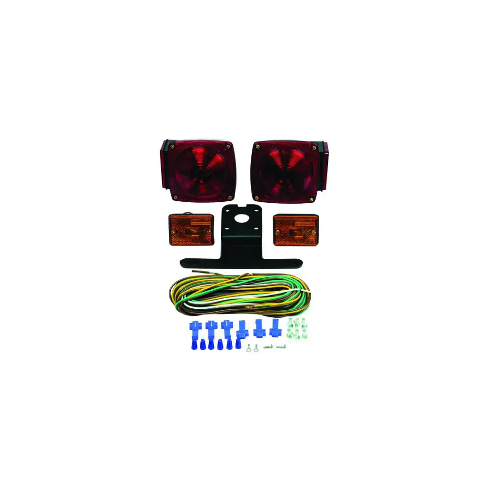 Stop & Tail Light Kit - Red with Sidemarkers Light - TRRRT1532LED